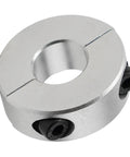 Premium Aluminum Alloy Double Split Clamp Collar Adjustable 13mm 30mm Shaft Anodized Surface Rust Proof Built Tough Easy Install No Tools Required Rock Solid Nailed It For Professional And Diy Repair Work Fits Like A Dream. aluminum shaft collar with set screws