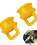 Two Piece Gearbox Shift Rod Cable Bushing Replacement Rubber Flexible Cushioned Vibration Dampener for Chevy Buick Cadillac GMC Jeep Ram Dodge