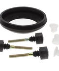 2 Inch SmartFasten Tank To Bowl Kit with gasket and nuts, locking bolts for secure fit, black finish, easy install toilet hardware