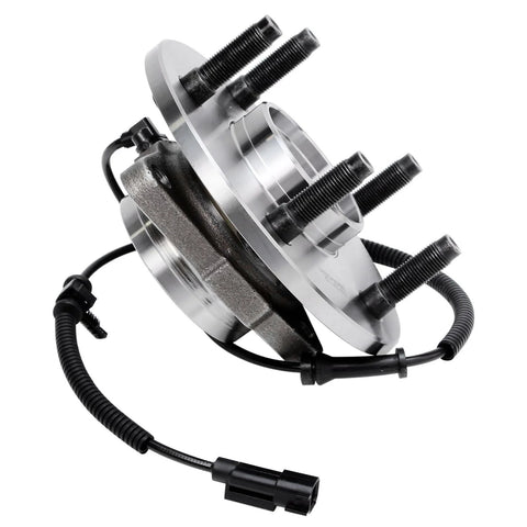 Front Wheel Bearing Hubs For 2006-2009 Dodge Ram 1500 With 4 Wheel ABS, 5 Lug, Crew Cab Or Standard Cab, Front Hub Assembly Replacement Kit Includes 2 Hubs