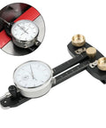 Ultimate Table Saw Rip Jig With Indicator, featuring precise 0.1mm readout and adjustable aluminum T Slot Fence System.