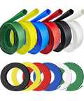 Heat Shrink Tubing Kit With 3 To 1 Adhesive Lined Shrinkable Wire Wrap Tubing 24 Feet Total Marine Grade Waterproof Oil And Wear Resistant Six Color Options Red Blue Green Black White Yellow DIY Friendly Wiring And Weatherproof Seals