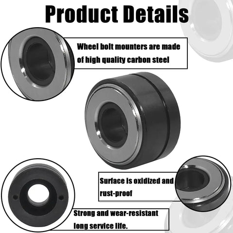 Detailed view of Wheel Stud Installer Replacement Tool 22800, carbon steel construction, rust-proof and wear-resistant features.
