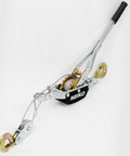 3 Ton Come Along Winch With 9.8 Ft Hand Cable And Dual Gear System For Heavy Duty Pulling 6,000 Lbs Capacity Two Hooks