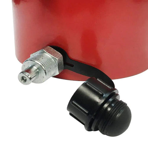 Heavy Duty Hydraulic Cylinder Jack With Lock Nut 150 Ton Lift Capacity And 2 Inch Stroke Rock Solid Bottle Ram For Auto Repair Shop Grease Monkey Work Built Like A Tank At 8 Point 25 Inch Closed Height