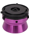 Universal Hub Adapters Set, 1 Pair 10 Inch Loading Opener For Autos And Equipment, Polished Aluminum Alloy Construction in purple