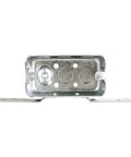Eight Pack 4 By 2 Inch Metal Electrical Box With Bracket And Seven One Half Inch Knockouts For Wood Or Metal Studs Welded TS