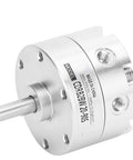 20mm stainless steel mini rotary pneumatic actuator with shaft and mounting holes