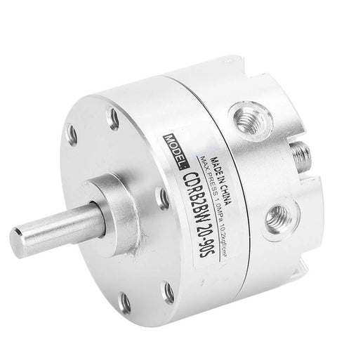 20mm stainless steel mini rotary pneumatic actuator with shaft and mounting holes
