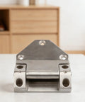 Heavy Duty Stainless Steel Hinge Built Different For Industrial And Commercial Doors With Five Hundred Kilogram Load Rating showing front view