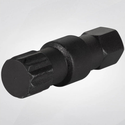 Hinge Pin Tool For Alpha One Gen II Bravo I II III Outdrives Replaces 91-78310 18-9861 properly hardened DIY gear, close-up view