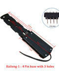 Ebike Battery Bottom Base Mounting Plate Bracket For Hailong 1 Case 36V 48V 52V 4 Pin Fit Includes XT60 And Anderson
