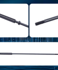 Heavy Duty Milling Machine Draw Bar 7/16 Thread R8 for Standard Milling Machines, detailed view of durable steel draw bar with threads