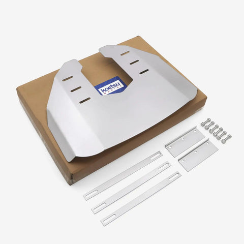 Whale Tail Hydrofoil Stabilizer For Outboard Boats 40-350HP with adjustable anti cavitation plate on box, screws and strips included