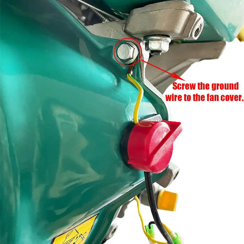 12 Pack Engine On Off Kill Switch For Champion Predator Firman Honda And Clones GX160 GX200 GX240 GX270 GX340 GX390 Replacement Parts, red switch on engine fan cover