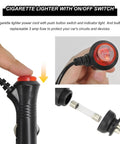 Ride Ready Cigarette Lighter To DC Power Adapter Cable With Easy Toggle Switch And Inline 3Amp Fuse for 12V 24V vehicle use
