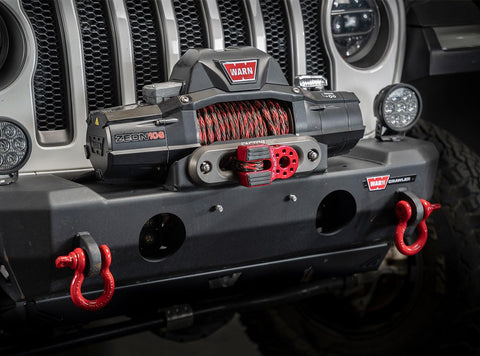 FlatLink Folding Winch Shackle Bracket For Off Road 4x4s, Low Profile Mount, 16,000 Lb Working Load on vehicle bumper