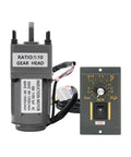 6W 110V AC Gear Motor With 1 To 10 Gear Reduction And Reversing Function, Speed Governor, Low RPM Torque, Portable Gearbox