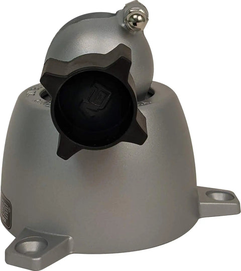 Five Eighths Inch Base For 300 Series Heads Built For Pros Versatile Work Holding System with Control Knob and Split Ball Locks