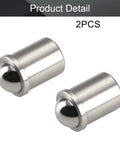 Badass Stainless Steel Ball Catch Latch Pair For Closet Doors And Cabinet Drawers Hella Rugged Spring Plunger furniture hardware detail 2pcs