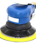 Auto Body Polisher And 5 Inch Palm Pneumatic Orbital Sander For Woodworking, Pro Grade Industrial Power Tool NT 301, side view