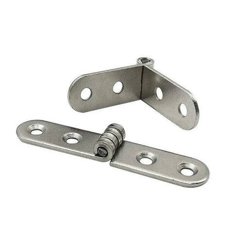 76 By 15 Mm 180 Degree Foldable Iron Hinges For Cabinets Desks And Wooden Boxes With Smooth Burr Free Edges Heavy Duty Build