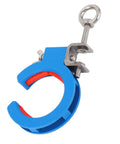 Cable Tray Roller For Wire Pulling And Guide Pulley 65mm Adjustable Clamp Nylon Stainless Steel Bracket With Stable Control For Smooth Routing Inside And Outside Corner Use No Fuss Setup And Snag Resistant, blue roller clamp