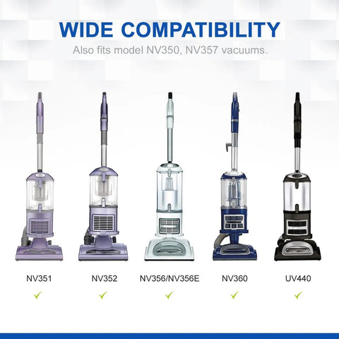 Compatibility chart for Must Have Replacement Vacuum Hose For Shark Navigator Lift Away NV350 NV351 NV352 NV356 NV356E NV357 NV360 UV440 Part No 193FFJ Durable ABS PVC Build Easy Install