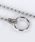 Bathtub Drain Stopper with Rubber Bath Plug, metal chain and clip attachment for easy handling