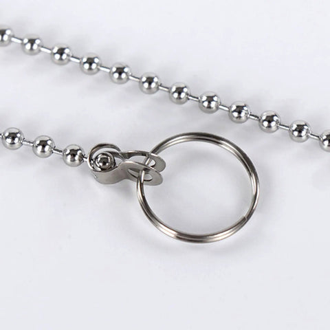 Bathtub Drain Stopper with Rubber Bath Plug, metal chain and clip attachment for easy handling