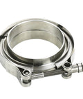 1.75 Inch V Band Clamp With Flange Set For Exhaust System Turbocharger Downpipe And Muffler 304 Stainless Steel Pro Grade