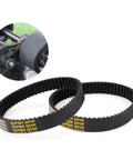 2 Pack Skateboard Drive Belts Compatible With Meepo Voyager Envy Hurricane Carbon Hurricane Bamboo Flow NLS 15mm HTD 5M Kit