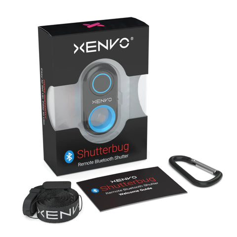 Bluetooth Wireless Camera Shutter Remote For iPhone iPad Android And Tablets Dope Selfie Button Clicker with packaging and clip.