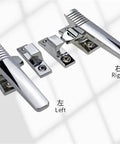 Door Handle Lock For Kitchen Cabinets And Steamers Left Side Mount Rugged Pro Grade Cabinet Hardware Upgrade Easy Install Locking Knob