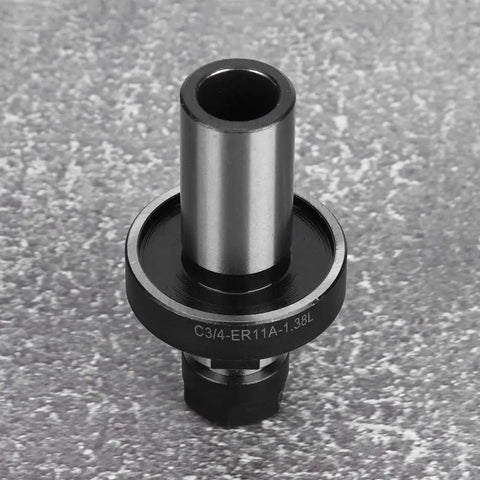 Heavy Duty Shaped Chuck Collet Lengthen Tool For Carving Machines With 3/4 In C3/4 Er11a, alloy construction for stable cutting.
