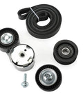 Heavy Duty Timing Belt Tensioner Pulley For Dodge Charger And Chrysler 200 With Jeep Ram 3.6L V6 Engine Fits Drive Idler Serpentine Belt Kit Part Number 15759769 Guaranteed Smooth Ride black serpentine pulley kit with bolt