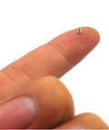 Close-up of tiny screw from Assorted Tiny Metric Screws Kit With 12 Sizes M1 To M1.6 And Lengths From 2Mm To 4Mm 600 Pieces For Electronics Repair