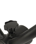 Close-up of Heavy Duty T Bar Row Barbell Handle knob for home gym, high strength iron attachment.