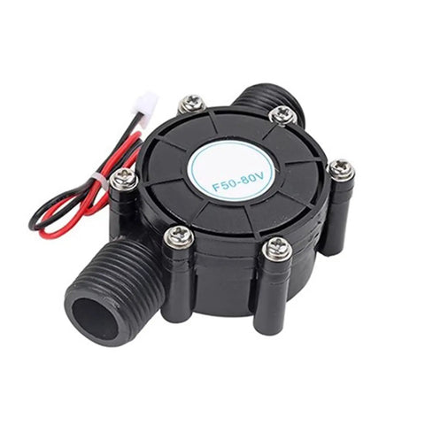 3-Pack Mini Hydroelectric Generator With Micro Water Turbine Output 5V 12V 80V DC Portable Charger Half Inch Thread Hydroelectric Turbine