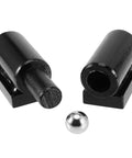 Heavy Duty Barrel Gate Hinge Set 3 Pairs 5 Inch Weld On Ball Bearing Hinges For Swing Gates And Trailer Ramps 450 Lbs Capacity Durable Iron Construction Easy Install Industrial Grade