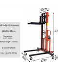 Heavy Duty Electric Pipe Lift Table With 6 Casters For Smooth Ventilation And Piling Install Moves Like A Dream On Job Sites dimensions and specifications