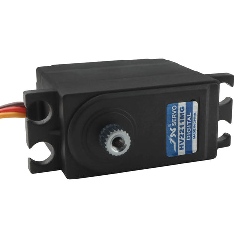 Beefed Up 21T 11KG Metal Gear Steering Servo For 1 To 14 Scale RC Cars And Trucks Upgraded Performance side view