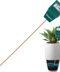 Almost 12 Inch Long Probe Soil Moisture Meter For House Plants And Outdoor Pots Deep Root Level Reading No Battery Needed