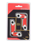 Heavy Duty 2-Piece Magnetic Welding Clamps For Perfect 30 60 And 90 Degree Angles With Super Strong Iron Boron That Holds Tight Up To 30kg Pull Off Force For All Your Welding Soldering And Pipe Projects This Tool Is A Total Game Changer For Any Pros Or, packaged 90 degree welding magnets.