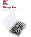 30 Piece PH2 Phillips Bit Set For Impact Drivers in storage box, 1 Quarter Inch Hex Shank, Heavy Duty Chrome Vanadium Steel Bits shown
