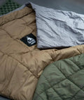 Ultralight Sleeping Quilt For Backpacking And Hammock Camping, 40 Degree Warmth With Footbox, lightweight 20D ripstop nylon shell