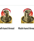 Heavy Duty High Temp Rotary Union Built To Take The Heat For 120C Steam Systems 3/4 To 1/4 Inch Brass Fitting Two Way LR Rotary Joint