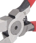 Close-up of Heavy Duty Wire Stripper And Diagonal Pliers Automatic Stripping with frosted grip handle, showcasing the narrow jaw design.