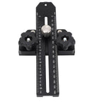 Thin Rip Jig For Table Saw With Pro Grade Aluminum Alloy Construction, T Track Slider, Dual Scale In English And Metric