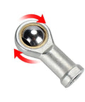 Heavy Duty Rod End Joint Female Piston Ball Head For Multi Angle Deflection And Angular Compensation, Forged Body for hydraulic linkages